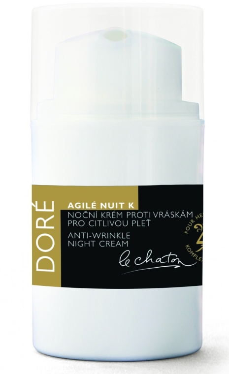Ночной крем от морщин - Le Chaton Dore Night Wrinkle Cream Agile Nuit K — фото N1