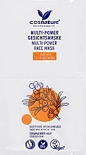 Натуральна мультиживильна маска для обличчя з обліпихою - Cosnature Multi-Power Face Mask Seabuckthorn — фото N1