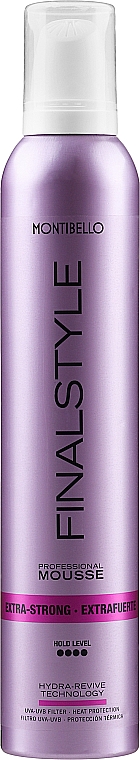 Экстрасильная фиксирующая пенка - Montibello Finalstyle Extra Strong Hold Mousse — фото N1