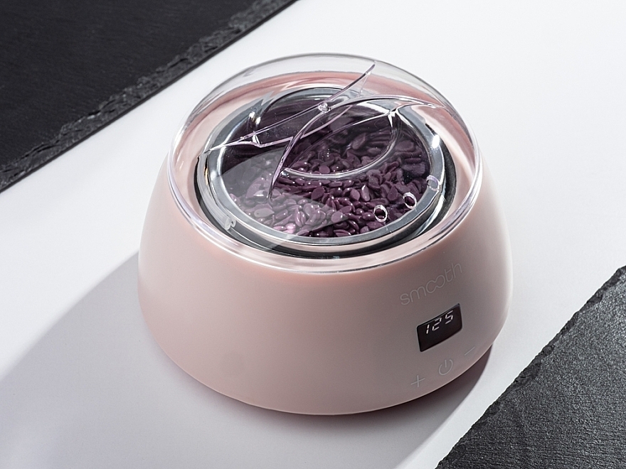Воскоплав баночный SL-500 Pink на 100W и 500 мл, розовый - SMOOTH Wax Warmer Powder — фото N4