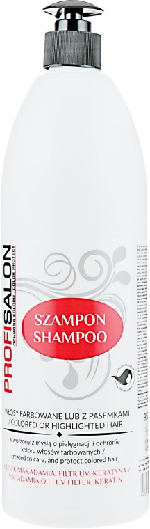 Шампунь для окрашенных волос с маслом макадамии - Profi Salon Shampoo — фото N1