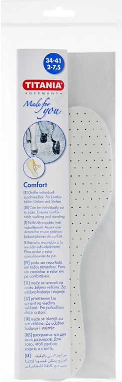 Устілки для взуття "Comfort", 5360 - Titania — фото N2