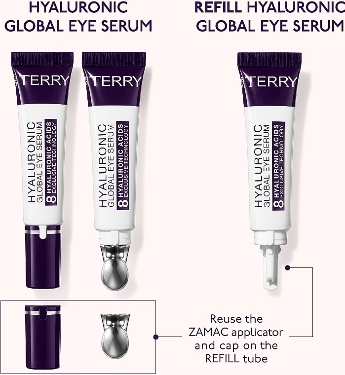 Сироватка для шкіри навколо очей - By Terry Hyaluronic Global Eye Serum — фото N7
