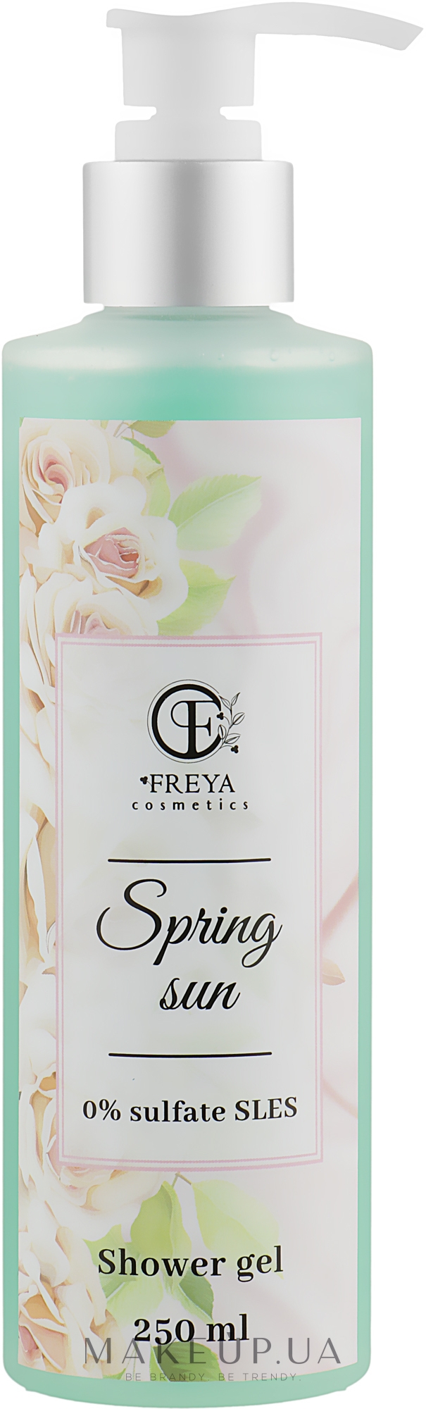 Безсульфатний гель для душу - Freya Cosmetics Spring Sun Shower Gel — фото 250ml