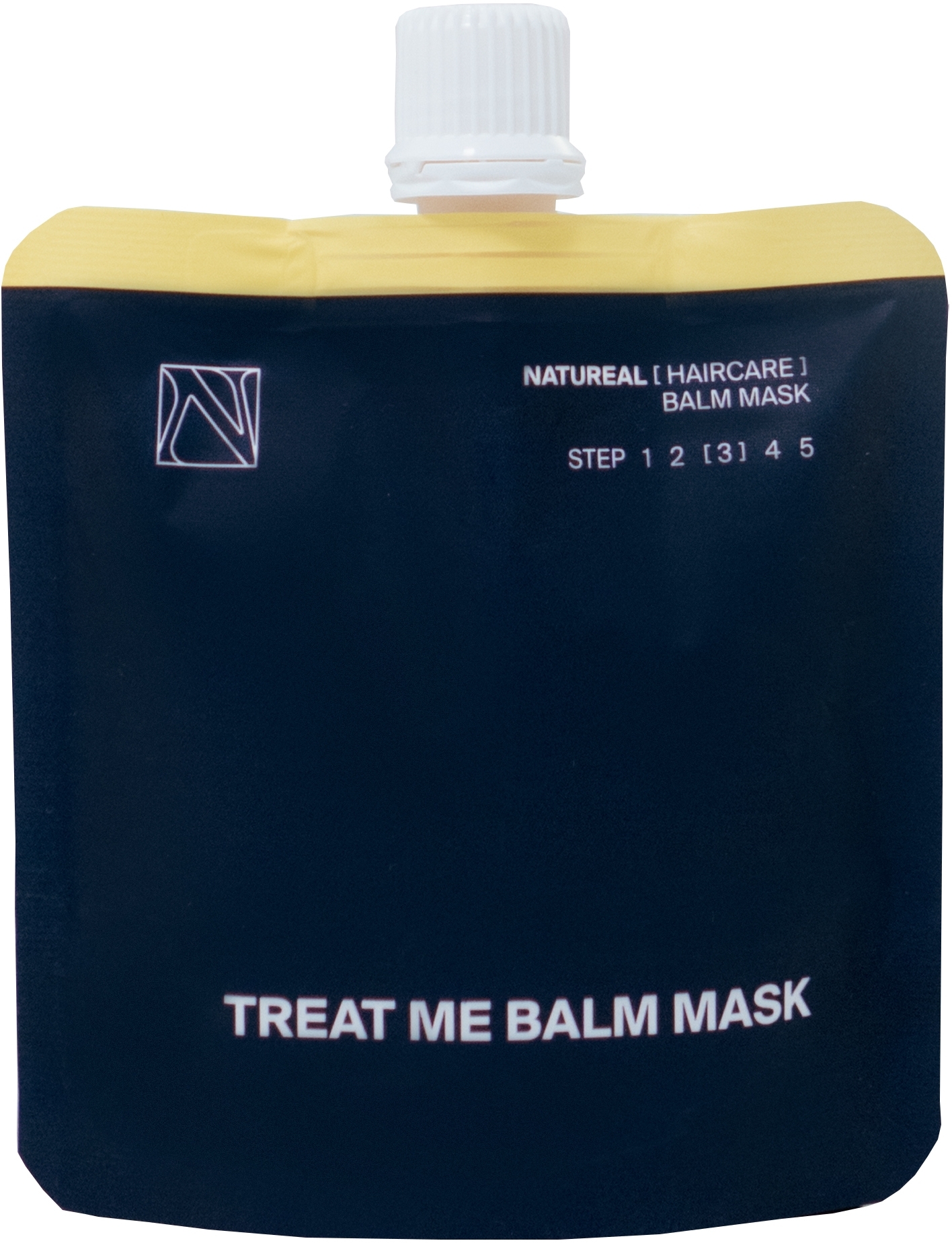 Відновлювальна бальзам-маска для пошкодженого волосся - Natureal Treat Me Balm Mask — фото 80ml