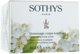 Парфумерія, косметика Скраб-гоммаж для тіла «Лимон і птигрейн» - Sothys Invigorating Lemon and Petitgrain Body Scrub