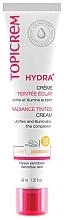 Тональный крем с эффектом сияния - Topicrem Hydra+ Radiance Tinted Cream SPF 50 — фото N1