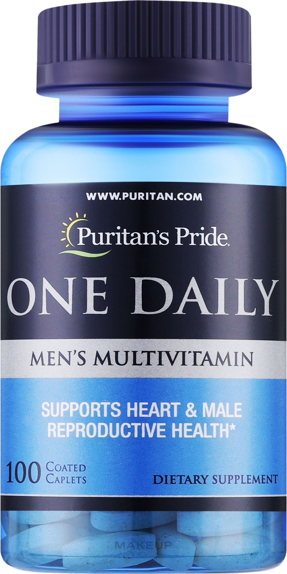 Диетическая добавка для мужчин - Puritan's Pride One Daily Mens Multivitamin — фото 100шт