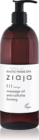 Масло для тела - Ziaja Baltic Home Spa Fit Mango — фото N1