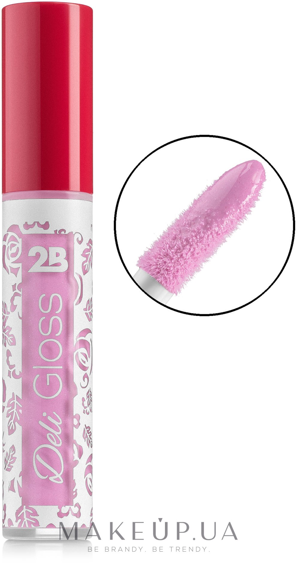Блеск для губ - 2B Deli Lipgloss — фото 03 - Pink Roses