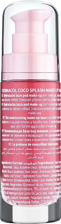 База под макияж - Dermacol Coco Splash Make-up Base — фото N2