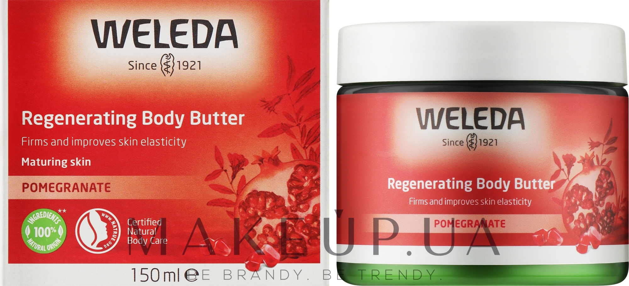 Гранатовый баттер для тела восстанавливающий - Weleda Regenerating Body Buttter — фото 150ml