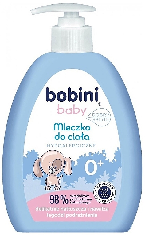 Гипоаллергенное молочко для тела - Bobini Baby Body Milk Hypoallergenic — фото N1