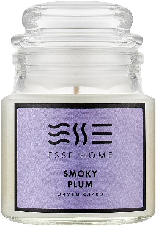 Esse Home Smoky Plum - Ароматична свічка — фото N1
