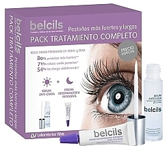 Набор - Belcils Set (eyelash/ser/3ml + eyelash/cr/4ml) — фото N1