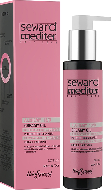 Крем-масло питательно-увлажняющие для волос - Helen Seward Alchemy 13/0 Creamy Oil — фото N2