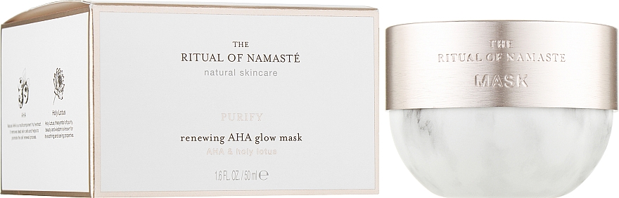 Обновляющая маска для лица с AHA кислотами - Rituals The Ritual Of Namaste Glow Mask  — фото N2