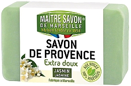 Мыло "Жасмин" - Maitre Savon De Marseille Savon De Provence Jasmin Soap Bar — фото N1