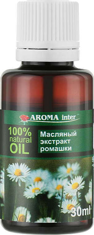Масляный экстракт ромашки - Aroma Inter — фото N1
