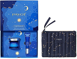 Духи, Парфюмерия, косметика Набор - Payot Blue Techni Liss Gift Set (f/cr/50ml + eye/gel/15ml + pouch)