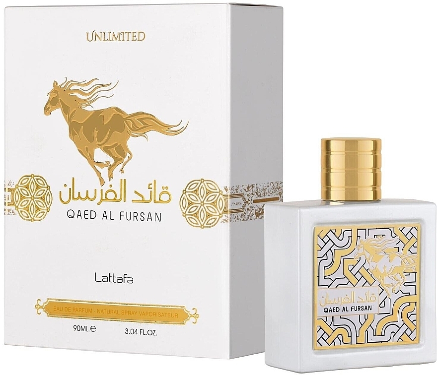 Lattafa Perfumes Qaed Al Fursan Unlimited - Парфюмированная вода (тестер с крышечкой) — фото N2