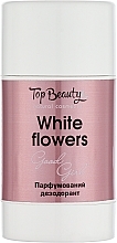 Духи, Парфюмерия, косметика Парфюмированный дезодорант с пробиотиком "White Flowers" - Top Beauty Perfumed Deodorant