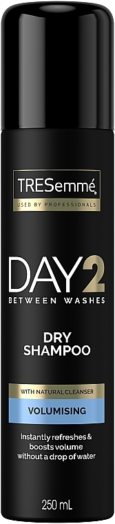 Сухой шампунь для нормальных и жирных волос - Tresemme Day 2 Volumising Dry Shampoo — фото N1