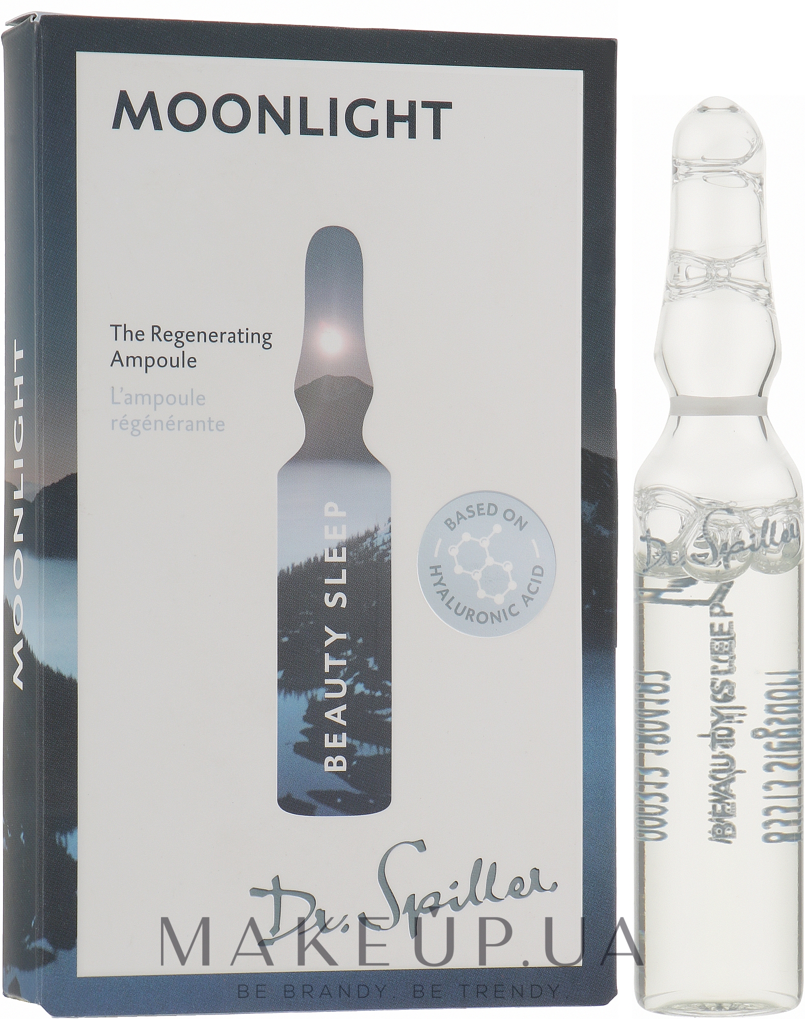 Ампульний концентрат "Місячне сяйво. Сон краси" - Dr. Spiller Beauty Sleep Moonlight — фото 2ml