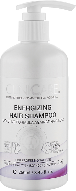 Енергетичний шампунь для волосся - ClinicCare Energizing Hair Shampoo