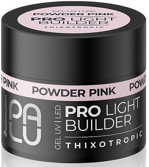 Гель конструирующий - Palu Pro Light Builder Gel Powder Pink — фото N1