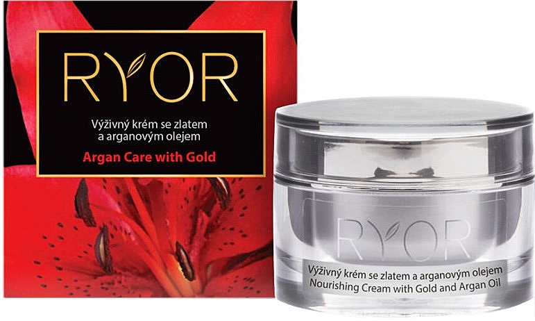 Питательный крем с золотом и аргановым маслом - Ryor Daily Cream With Gold And Argan Oil — фото N1