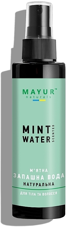 Душистая вода натуральная "Мята" - Mayur — фото N1