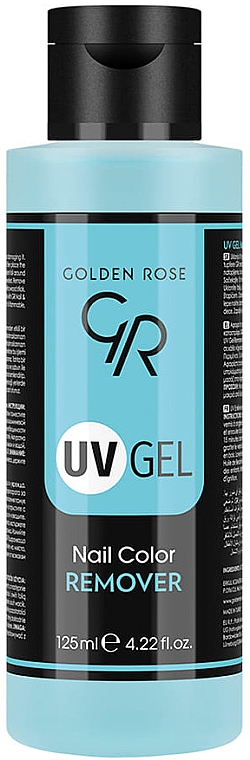 Жидкость для снятия гель-лака - Golden Rose UV Gel Nail Color Remover — фото N1