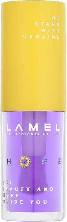 Олія-бальзам для губ - LAMEL Make Up HOPE Glow Lip Oil — фото N4
