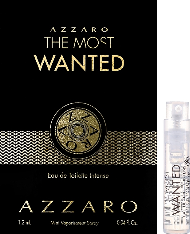 Azzaro The Most Wanted Intense - Туалетная вода (пробник) — фото N1