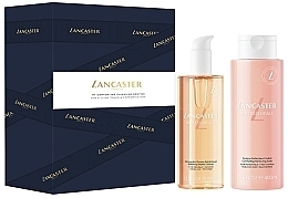 Духи, Парфюмерия, косметика Набор для ухода за лицом - Lancaster Skin Essentials Gift Set (cl/400ml + ton/400ml)