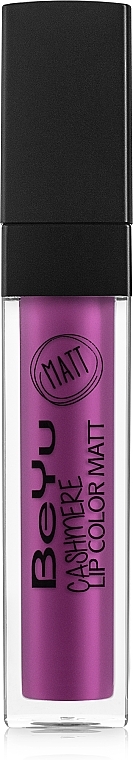 УЦІНКА Матовий блиск для губ - BeYu Cashmere Lip Color Matt — фото N1