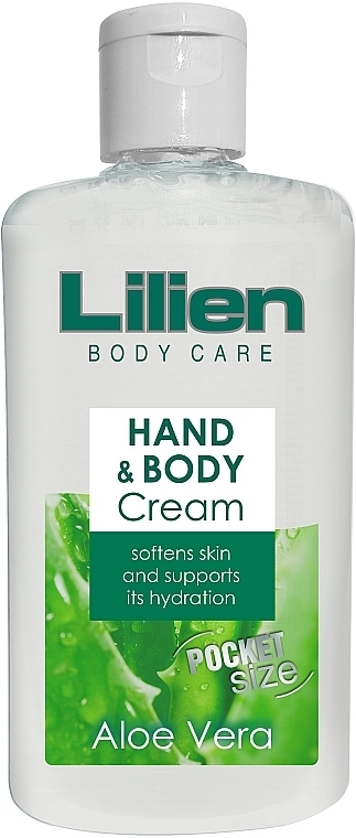 Крем для рук і тіла "Алое вера" - Lilien Hand And Body Cream Travel Pack — фото N1