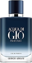 Духи, Парфюмерия, косметика Giorgio Armani Acqua di Gio Profondo 2024 - Парфюмированная вода (тестер с крышечкой)