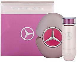 Духи, Парфюмерия, косметика Mercedes-Benz Woman - Набор (edp/60ml + b/lot/125ml)