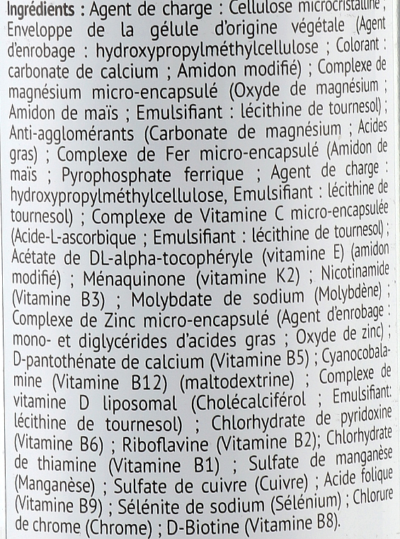 Biocyte 12 Витамины & Минералы: Поддержка иммунитета - Biocyte Multivit Liposomal — фото N3