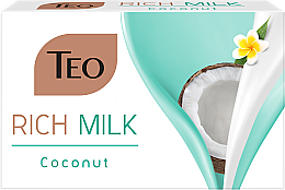 Парфумерія, косметика Тверде мило - Teo Rich Milk Coconut