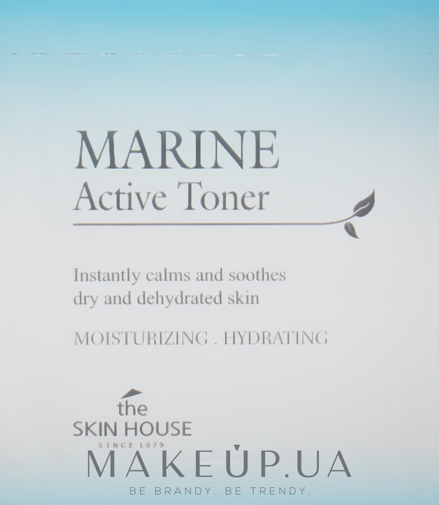 Face Toner with Ceramides - The Skin House Marine Active Toner — фото 2ml