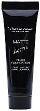 Духи, Парфюмерия, косметика Тональный крем - Pierre Rene Matte Active Fluid Foundation