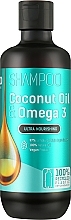 Шампунь для волос "Coconut Oil & Omega 3" - Bio Naturell Shampoo — фото N1
