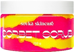 Духи, Парфюмерия, косметика Скраб для тела - Sovka Skincare Sorbet Scrub Love is...