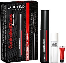 Духи, Парфюмерия, косметика Набор - Shiseido Controlled Chaos MascaraInk (makeup/remover/30ml + lipgloss/2ml + mascara/11.5ml)