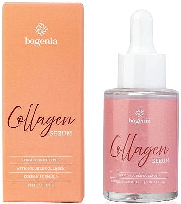 Сироватка для обличчя з колагеном - Bogenia Collagen Serum — фото N1