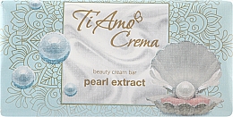 Парфумерія, косметика Крем-мило "З екстрактом перлів" - Миловарні традиції Ti Amo Crema