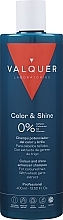 Парфумерія, косметика Шампунь для фарбованого волосся - Valquer Shampoo Shine And Colour Enhancer